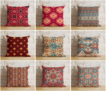 Onay Aztec Southwestern Cushion Cover Turkish Kilim Euro Shams Pillow Cover