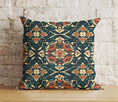 Onay 9 / 12 x 12 inch (30 x 30 cm) Double Side Black Floral Cushion Cover Dark Floral Bedroom Throw Pillow Cover