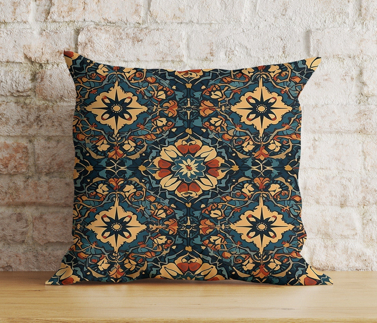 Onay 8 / 12 x 12 inch (30 x 30 cm) Double Side Black Floral Cushion Cover Dark Floral Bedroom Throw Pillow Cover