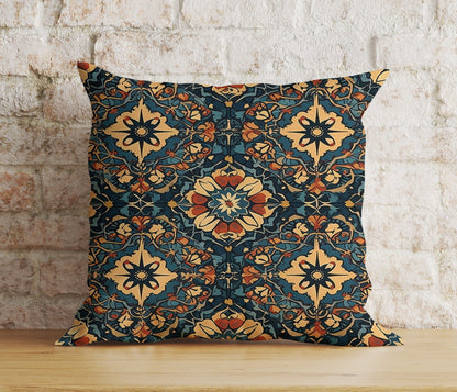 Onay 8 / 12 x 12 inch (30 x 30 cm) Double Side Black Floral Cushion Cover Dark Floral Bedroom Throw Pillow Cover