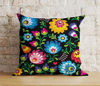 Onay 3 / 12 x 12 inch (30 x 30 cm) Double Side Blossom Cushion Cover Spring Floral Living Room Pillow Cover