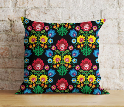 Onay 1 / 12 x 12 inch (30 x 30 cm) Double Side Blossom Cushion Cover Spring Floral Living Room Pillow Cover