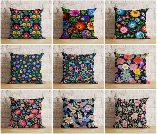 Onay Blossom Cushion Cover Spring Floral Living Room Pillow Cover