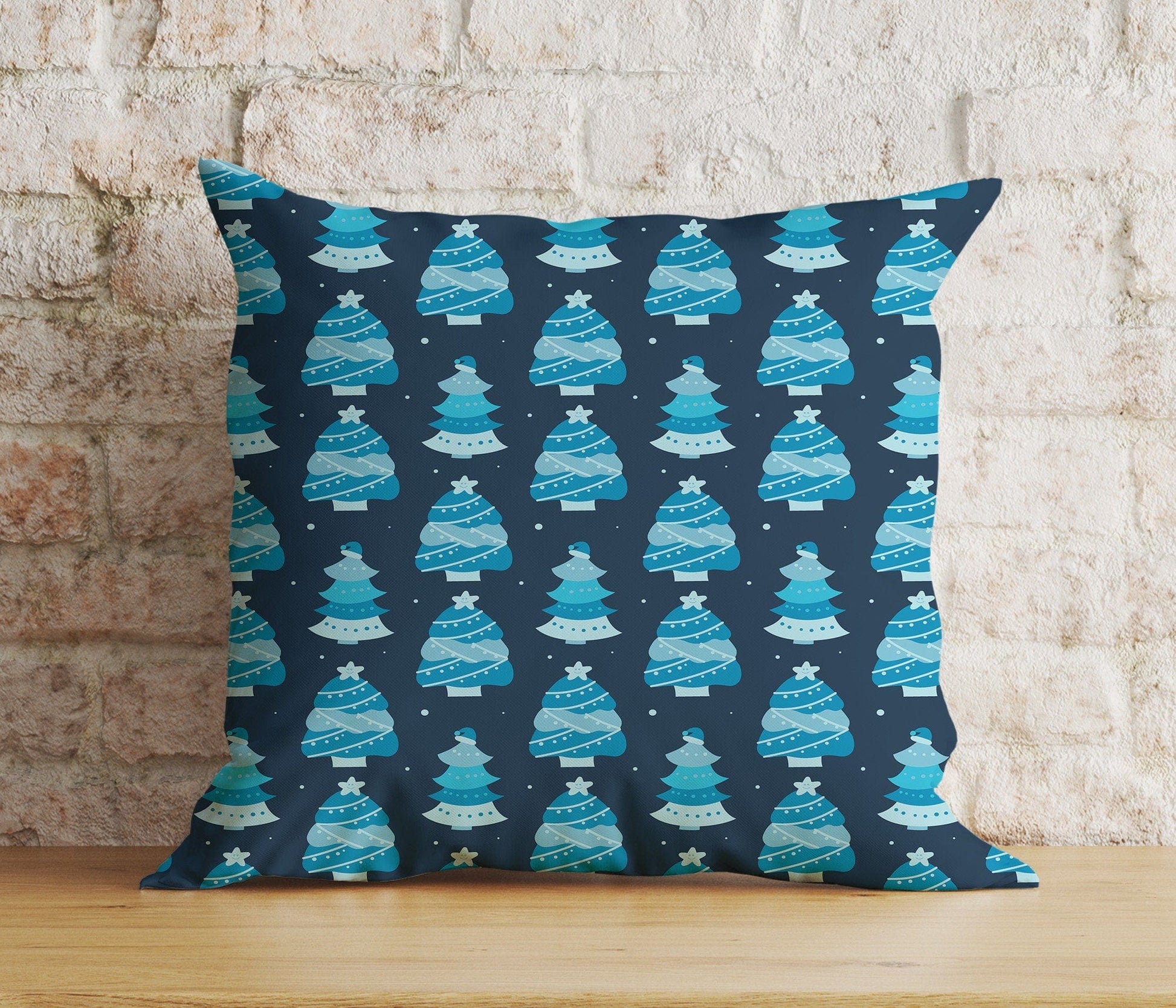 Onay 9 / 12 x 12 inch (30 x 30 cm) Double Side Christmas Whimsical Festive Winter Decor Cushion Cover