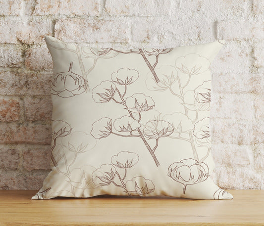 Onay Home Textile Cushion Covers 1 / 12 x 12 inch (30 x 30 cm) Double Side Cotton Design Cushion Covers Minimalist Pillow Cover