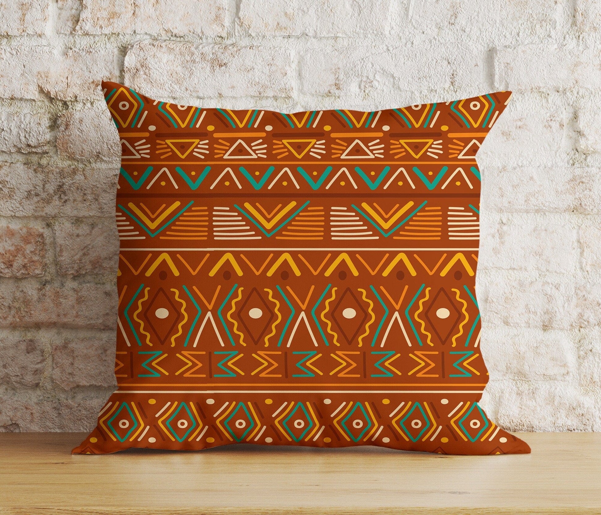 Onay 8 / 12 x 12 inch (30 x 30 cm) Double Side Ethnic Turkish Kilim Traditional Decor Cushion Cover
