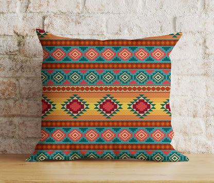 Onay 7 / 12 x 12 inch (30 x 30 cm) Double Side Ethnic Turkish Kilim Traditional Decor Cushion Cover