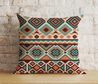 Onay 5 / 12 x 12 inch (30 x 30 cm) Double Side Ethnic Turkish Kilim Traditional Decor Cushion Cover