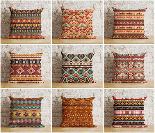 Onay Ethnic Turkish Kilim Traditional Decor Cushion Cover