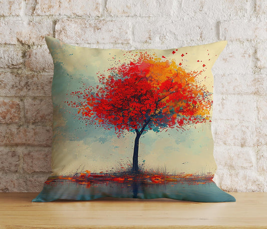 Onay Fall Trend Autumn Orange Leaves  Pillow Cushion Covers
