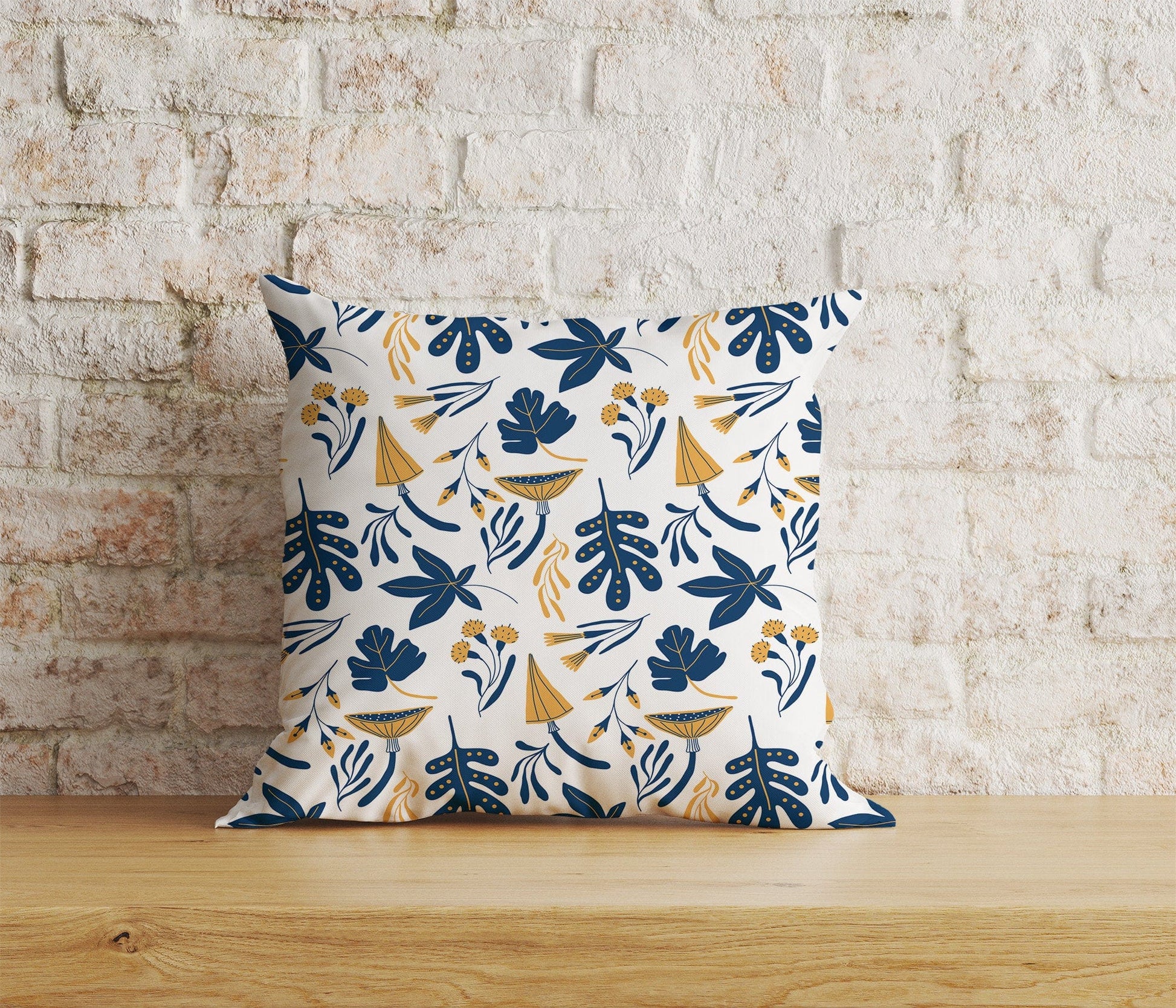 Onay Home Textile Cushion Covers 6 / 12 x 12 inch (30 x 30 cm) Double Side Geroclonup Floral Cushion Covers Pumpkin Sofa Pillow Cover