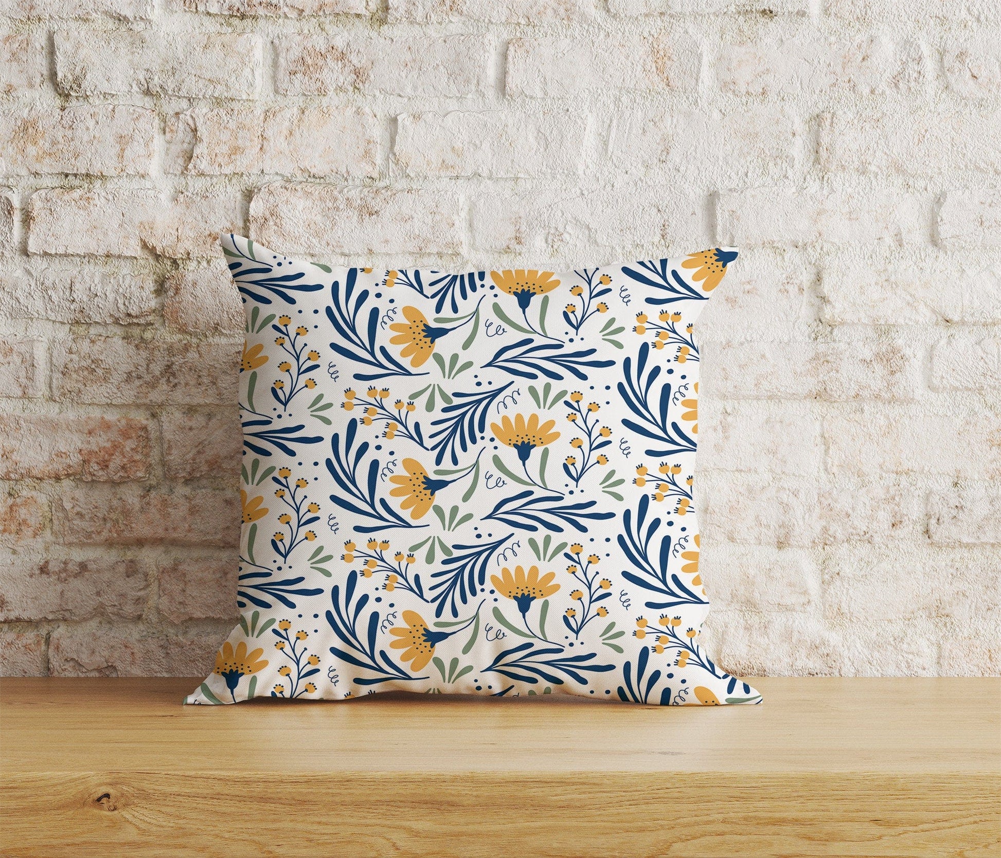 Onay Home Textile Cushion Covers 4 / 12 x 12 inch (30 x 30 cm) Double Side Geroclonup Floral Cushion Covers Pumpkin Sofa Pillow Cover