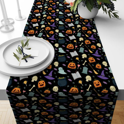 Gothic & Spooky Halloween Table Runner Collection