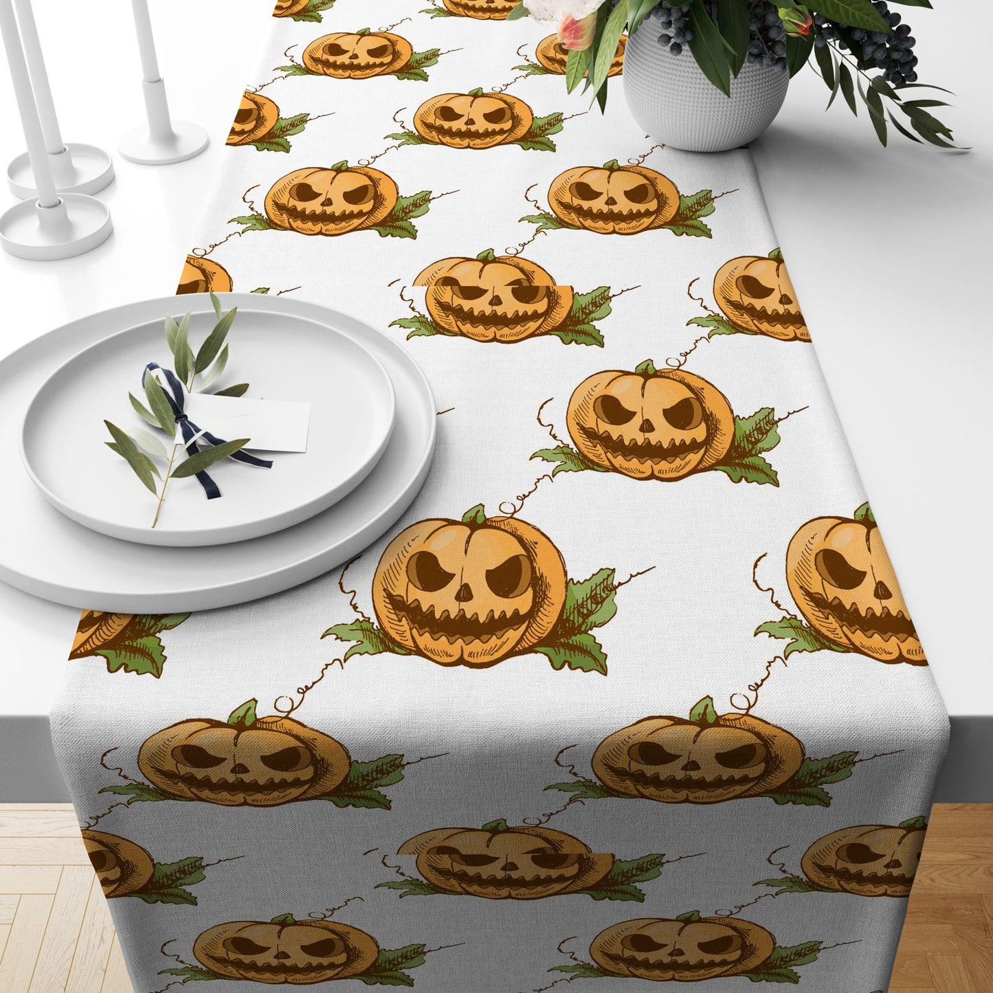 The Fun & Spooky Halloween Table Runner Collection