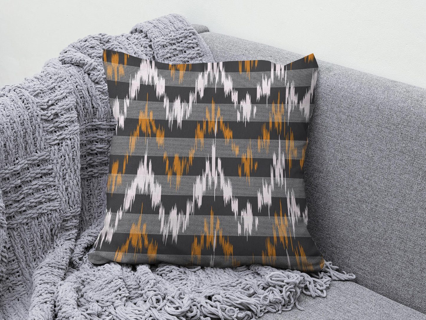 Kilim Rug Design Geometric Authentic Cushion Cover