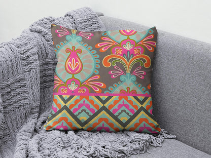 Kilim Rug Design Geometric Authentic Cushion Cover