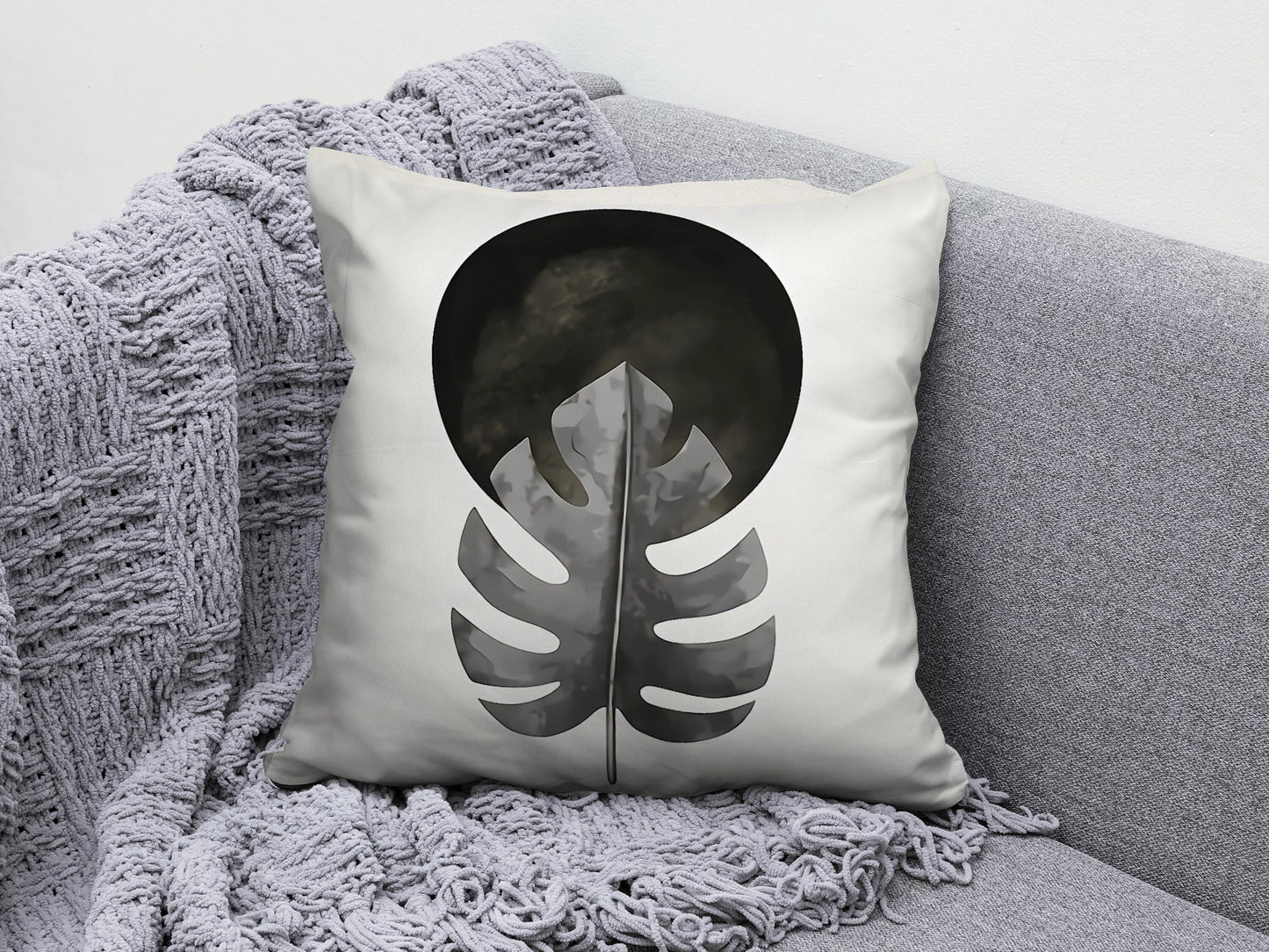 Minimalist Drawings Abstract Line Art Cushion Cover