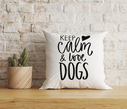 Dog Cushion Cover Dog Lover Pillow Cover Dog Lover Case