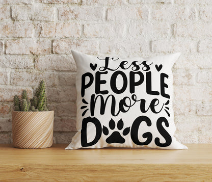 Dog Cushion Cover Dog Lover Pillow Cover Dog Lover Case