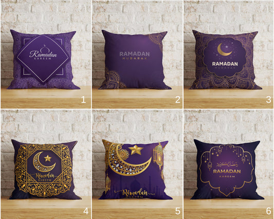 Ramadan Kareem Cushions Cover Islamic Pillow Covers UK