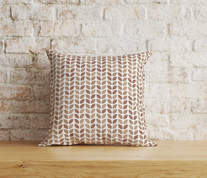 Boho Abstract Cushion Cover Boho Floral Leaves Pattern