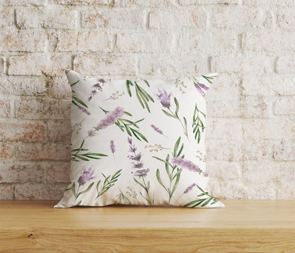 Lavender Cushion Cover Purple Pillow Case Lilac Cushion Case