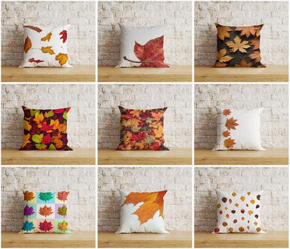 Fall Trend Pillow Cover Suede Autumn Cushion Cover