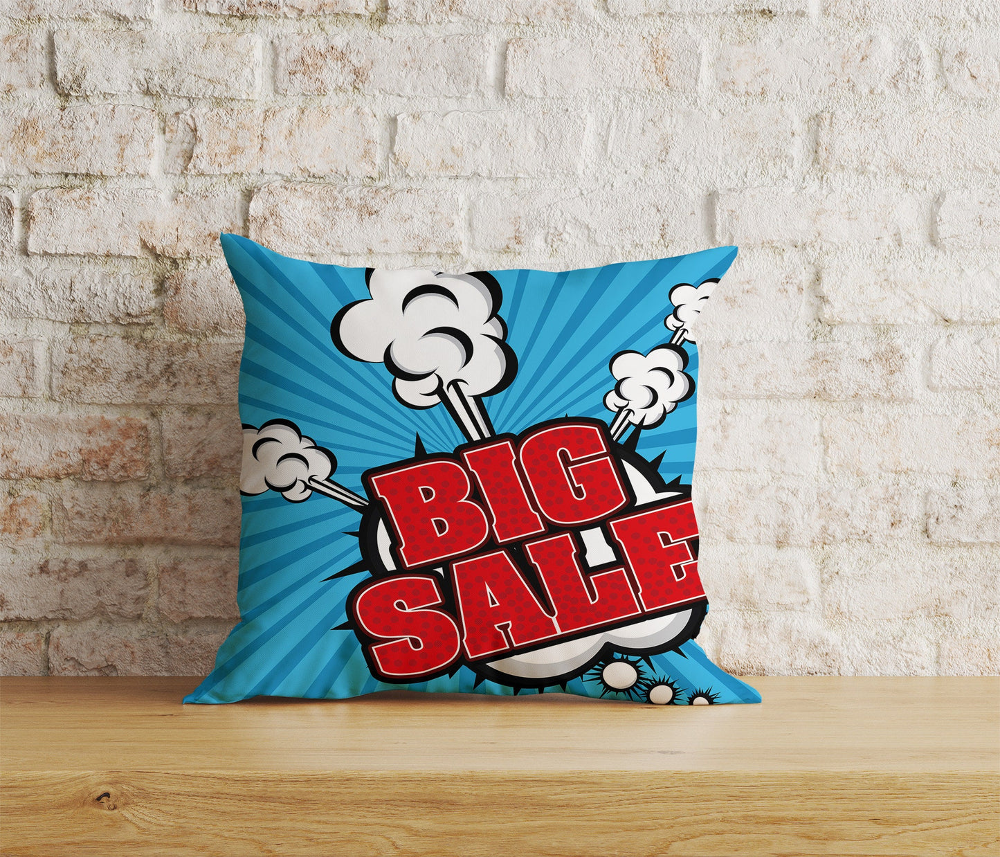 Pop Art Sale Cushion Cover Lips Bubble Gum Price Pillowcase