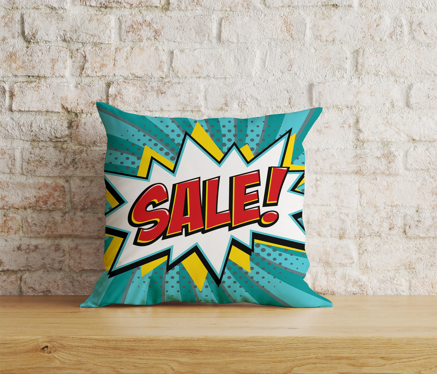 Pop Art Sale Cushion Cover Lips Bubble Gum Price Pillowcase