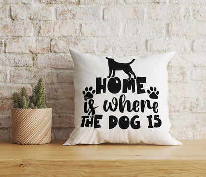 Dog Cushion Cover Dog Lover Pillow Cover Dog Lover Case