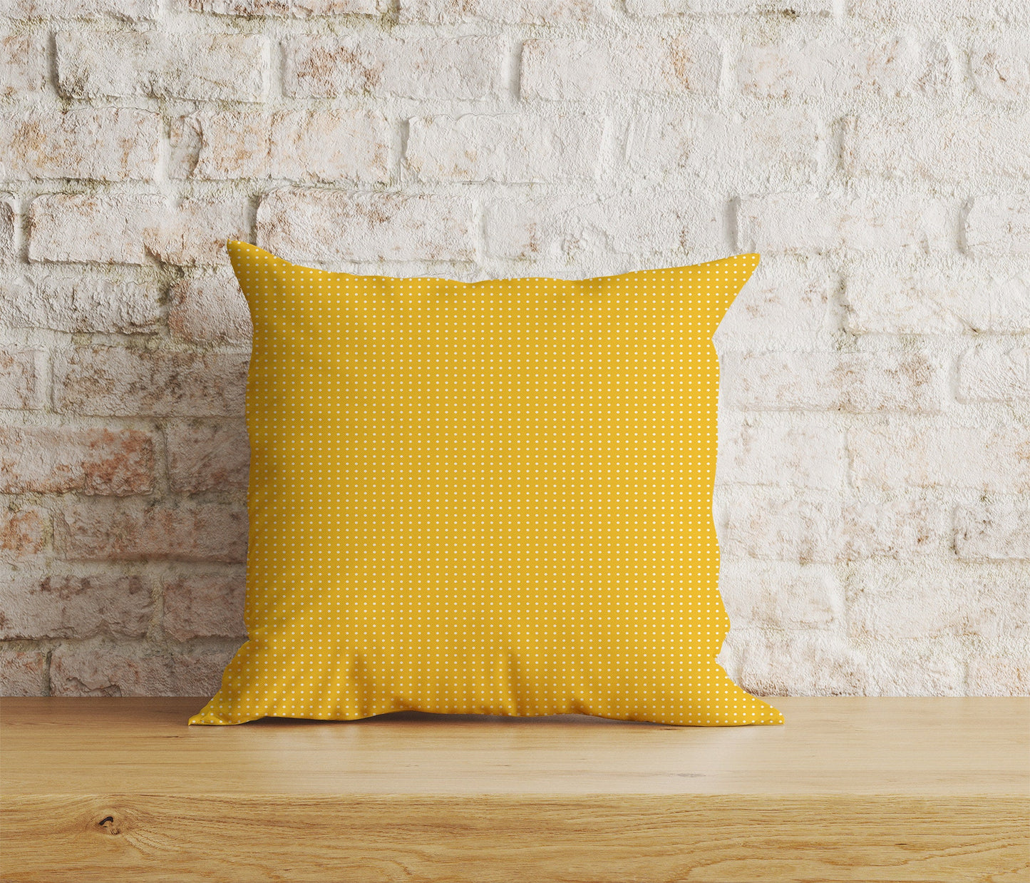 Yellow and Orange Polka Dots Dotted Cushion Covers