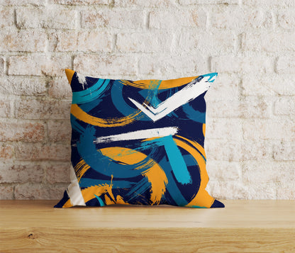 Graffiti Art Cushion Cover Urban Street Artist Pillowcase