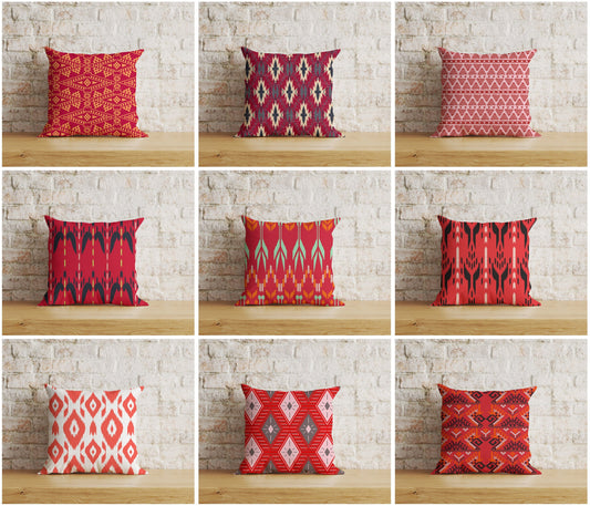 Native American Patterns Cushion Covers Parfleche Cover