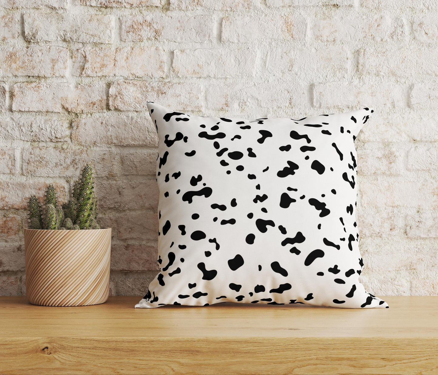 Leopard Pattern Cushion Covers Leopard Geometric Pillow Case