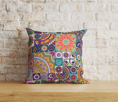 Mandala Pillow Cover Geometric Design Cushion Covers UK