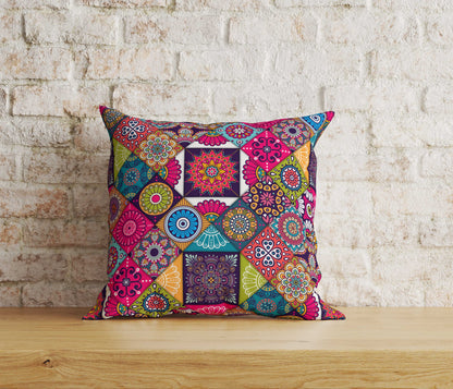 Mandala Pillow Cover Geometric Design Cushion Covers UK