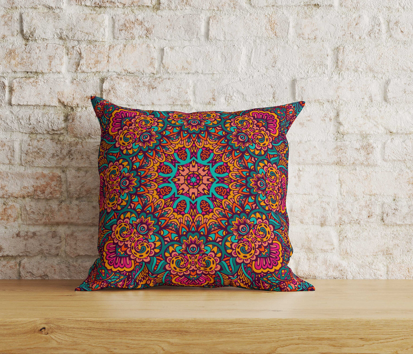 Mandala Pillow Cover Geometric Design Cushion Covers UK