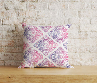 Geometric Colorful  Mandala Cushion Cover Decorative Mandala