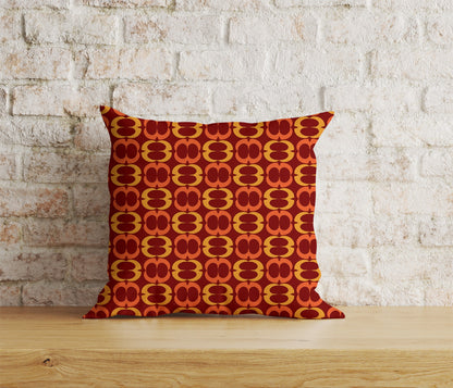 Vivid Color Retro Style Abstract Geometric Cushion Cover