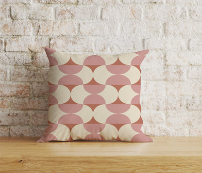 Vivid Color Retro Style Abstract Geometric Cushion Cover