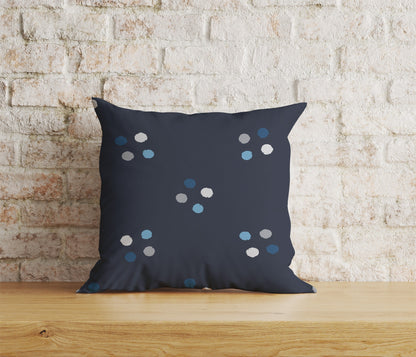 Blue Polka Dots Cushion Covers Polka Dots Pillow Covers