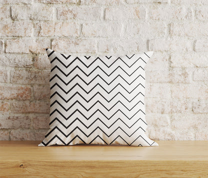 Chevron Linen Cushion Covers Zigzag Pattern Throw Cushion