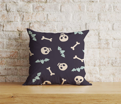 Dog Bone Cushion Cover Bone Illustration Print Pillow Cover