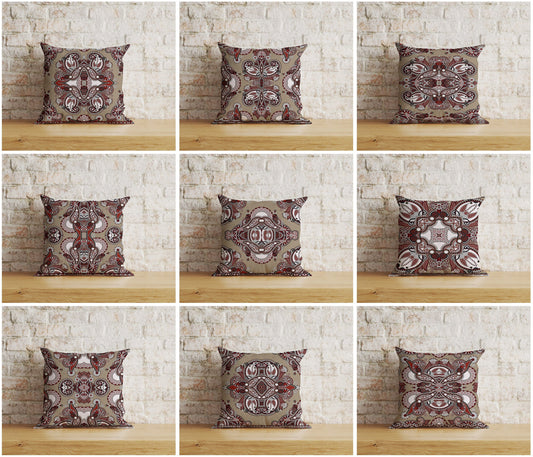 Vintage Paisley Floral Paisley Decorative Cushion Covers