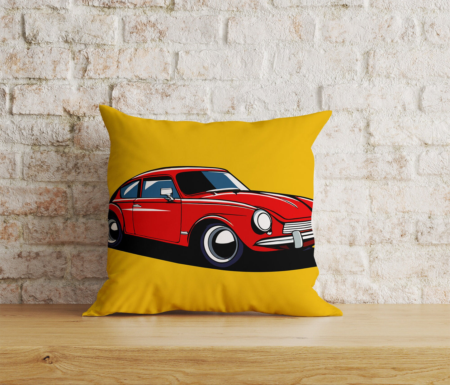 Classic Cars Cushion Cover Retro Car Throw Cushions