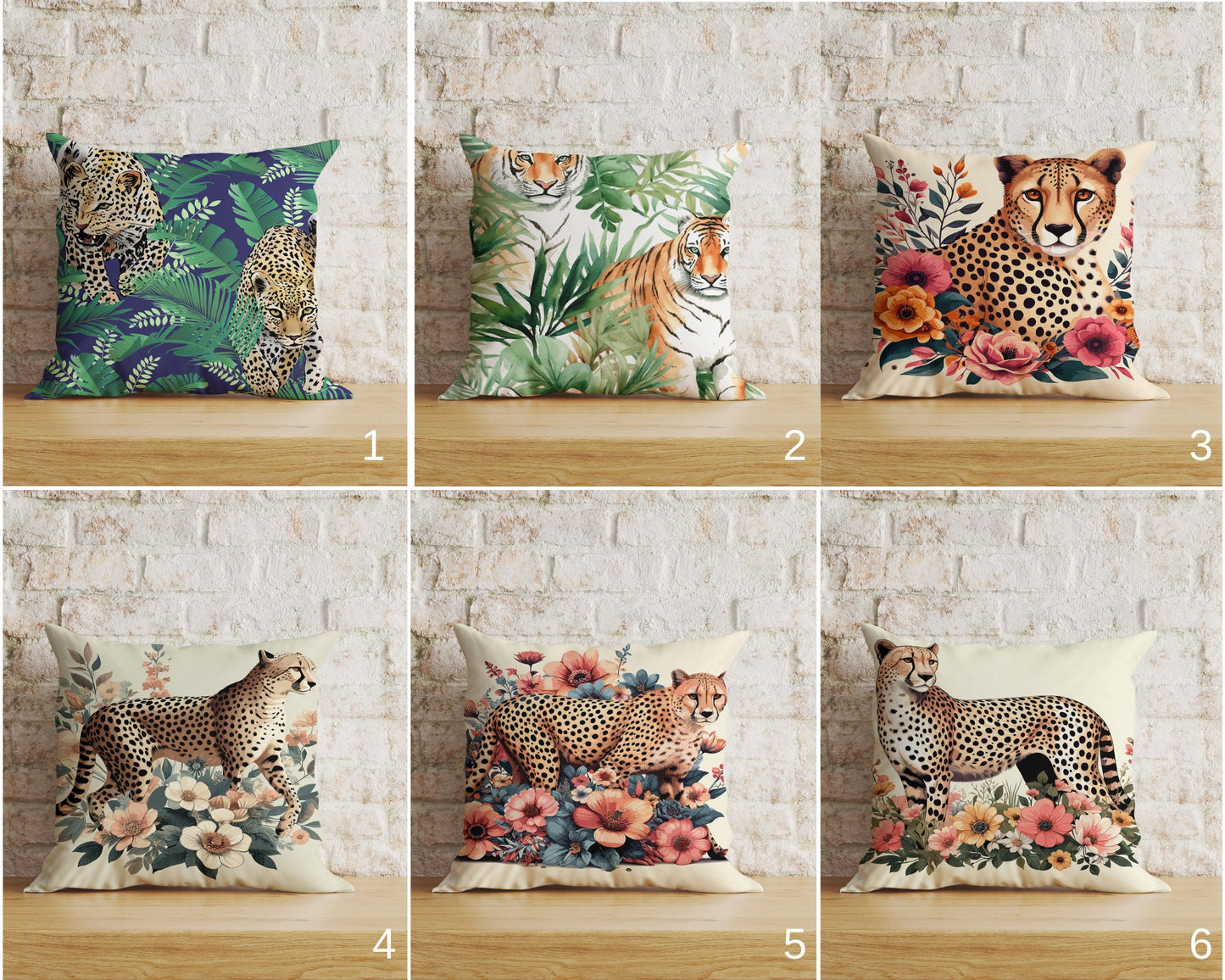 Leopard Cushion Covers UK Jungle Leopard Throw Pillow