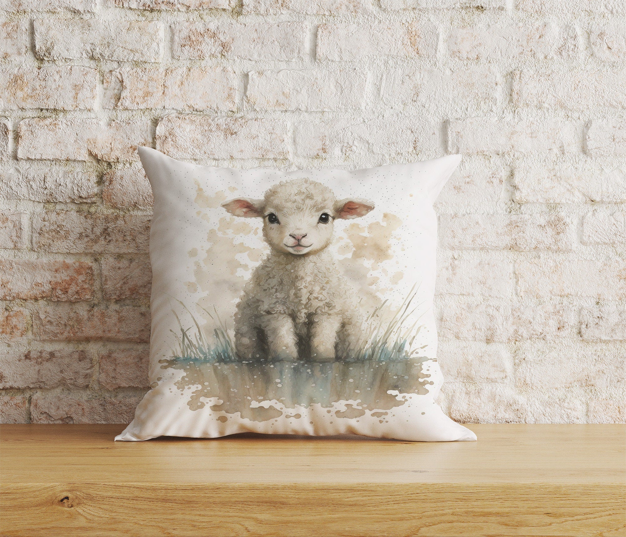 Sheep Cushion Cover Sheep Pillow Cover Goat Throw Cushions Onay