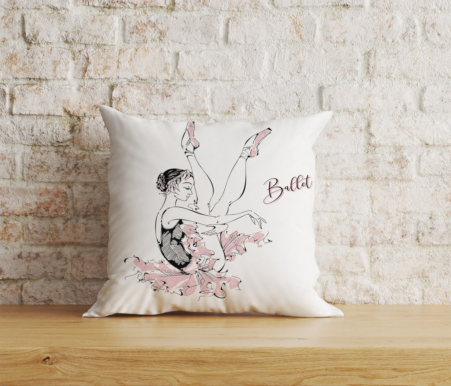 Ballet Dancer Cushion Covers Dancer Pillow Covers