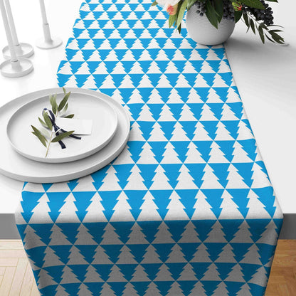 Butterfly Leaves Pattern Table Runner for Kitchen