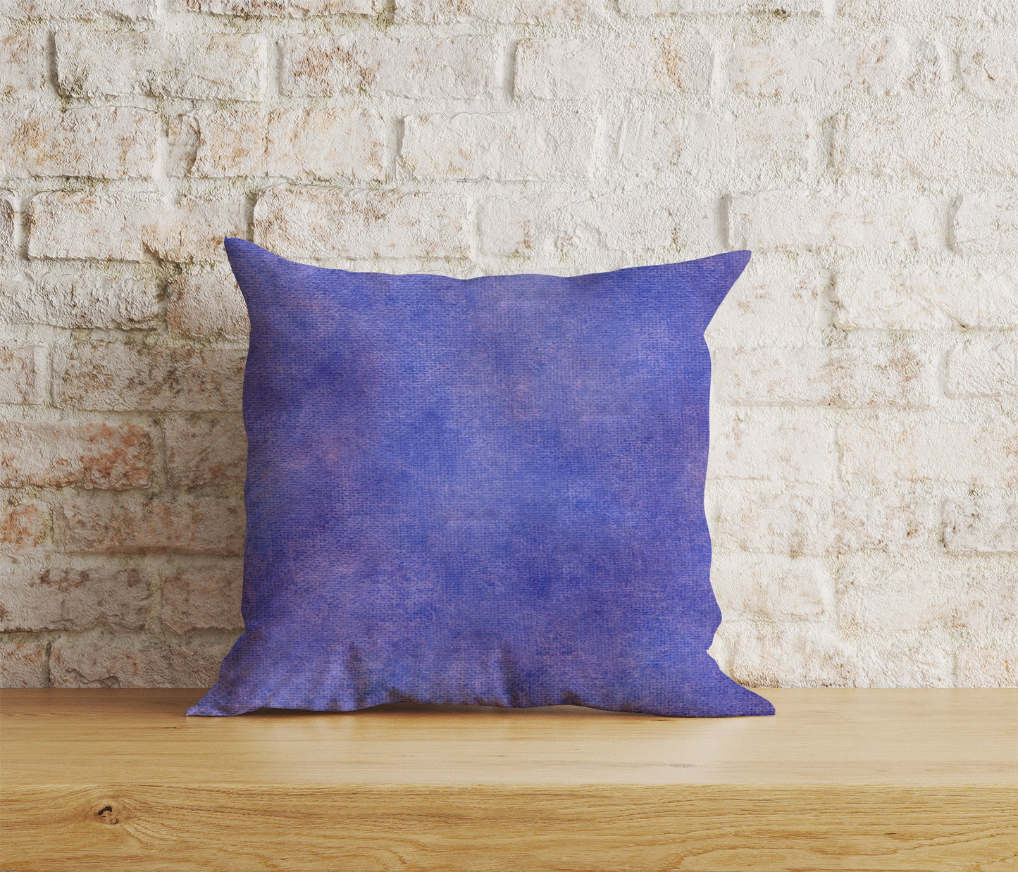 Abstract Blue Print Cushion Cover Rusty Blue Pillow Cover